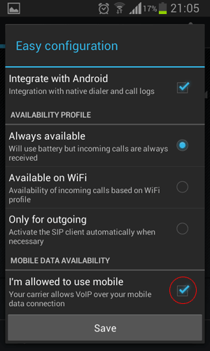 CSipSimple