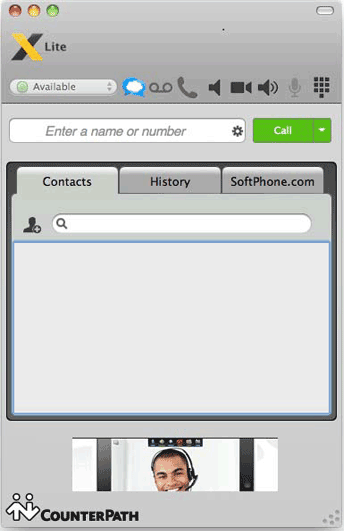 Xlite 4 pentru ClickPhone